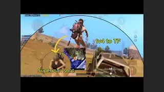 1v4 - TF and superman shot #pubgmobile #khelxas #foryou  @977NepalOfficial @977LIV