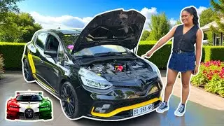 Elle me présente sa Clio 4 RS Trophy numéroté 🪙 mais rêve d'une Bugatti Chiron 😱💀