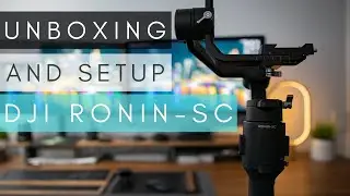 DJI Ronin SC Unboxing, Setup & First Impressions With Canon M50
