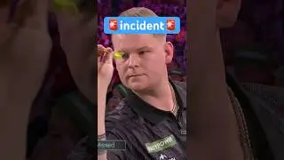 😳whistling #incident against de Decker😳Ally Pally Dart World Championship Mumyua Kenia Darts Mike