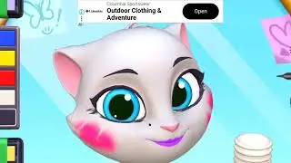 My talking tom friends 2 walkthrough of 22-23day #my tom town #my talking Tom friends 2 