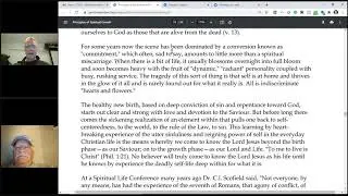 Principles of Spiritual Growth: Self