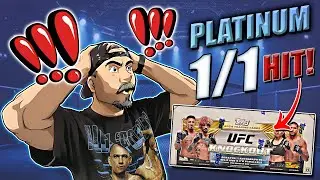 💥BOOM!!!💥 1/1 HIT FROM OUR FIRST PACK!!! 2024 Topps UFC Knockout Hobby Box Review!