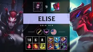 Elise Mid vs Yone - NA Master Patch 25.14