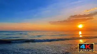 Soothing Ocean Waves 4K | Calming Sea Sounds for Stress Relief & Sleep Vol 17