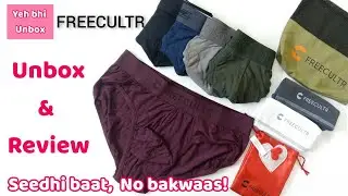 FREECULTR Briefs UNBOX & Review.