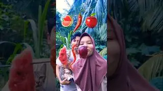 Food ASMR🍉🌶🍎 | Mouth Emoji Magic😲✨️ #shorts #reverse #food