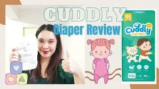 CUDDLY DIAPER REVIEW | High Quality Diaper na Affordable ang Price