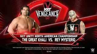 WWE 2K25: Великий Хали против Рея Мистерио | День мести NXT | #wwe #2k