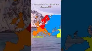 i split europe into 4 teams who will win #geography #europe #team #shorts