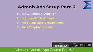 Admob Setup and Ads Placement Part 2 in Hindi Urdu