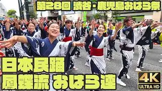 日本民踊 鳳蝶流 ー 渋谷音頭｜おはら節｜渋谷発ハンヤ節 ／ 渋谷・鹿児島おはら祭 2025 [4K]