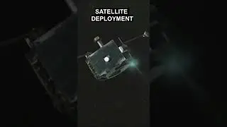 Satellite Activates It's Thrusters.