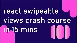 React Swipeable Views Crash Course