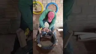 A second life for tires: crafted into a wonderful chair.