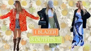 COMMENT PORTER LE BLAZER  ? PRINTEMPS 2022