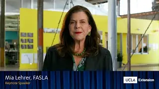 2021 Certificate Graduation Keynote Speaker: Mia Lehrer