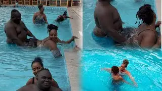 🔥🔥TURASHIZE🤔NYAMABONDO NA OLGA BARONGORANIYE MURI PICINE🤣🤔/IKI GIKOBWA KIRARYOSHYE😂/MICHU NA OLIVIA🤪