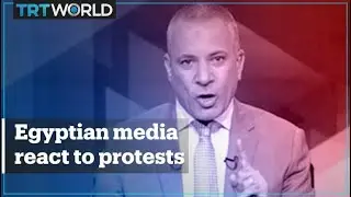 Egyptian media blames protests on conspiracy