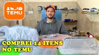 COMPREI 14 ITENS NO TEMU