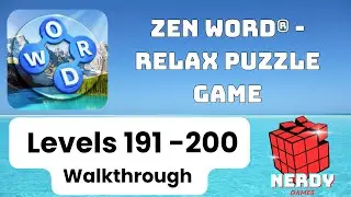 Zen Word Levels 191-200