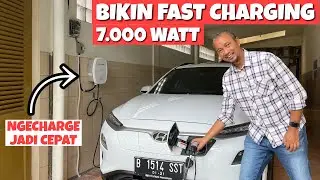 PASANG LISTRIK 7.700 WATT BUAT CHARGE KONA ELECTRIC