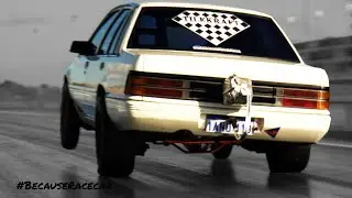 1000+ HP RB30 3 Wheeling at the Radial Prepped Track Hire! | Torque Steerer | WA Racing Developments