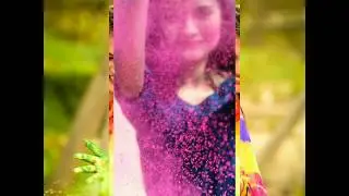 Happy holi😍 Holi photo poses for girls