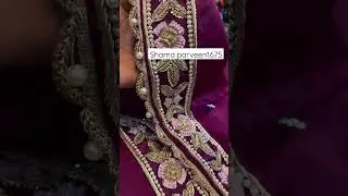 hand work hand embroidery zari work dabka work  dupatta