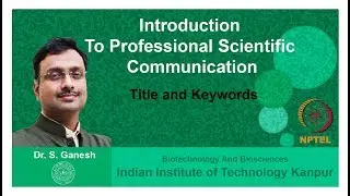 Lecture 10: Title and Keywords