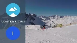 Blue 1 Axamer Lizum, Innsbruck | Piste View