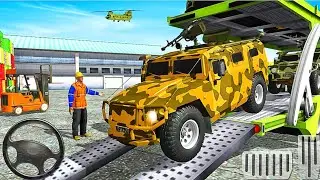 Us Army 3D Truck Parking Simulator Game - SUV Transport Truck Game - Android Gameplay #youtube #fyp