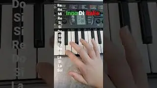 tastiera inno di Italia semplice da inparare