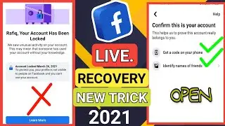 Your Account Has Been Locked Facebook Problem 2021