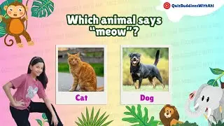 Can You Guess the Animal? 🦁| Animal Quiz for Kids with Ahi | Brain Game for Kids| Easy Quiz for Kids