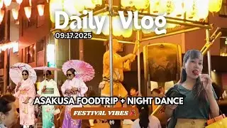 Asakusa Street Food Adventure & Japanese Festival Night ✨