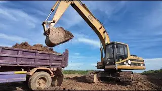 CAM Truck CAT REGA 32 Excavator Digging Incredible Safety Top Work Operator Dumper