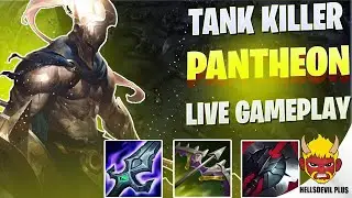 Сборка &laquo;Убийца танков&raquo; для Пантеона! &mdash; геймплей Wild Rift HellsDevil Plus