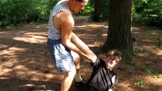 Systema training in High Park (Toronto)