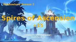 [WoW guild run] Spires of Ascension S2+15, brewmaster monk PoV with eye tracking