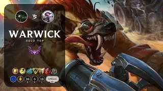 Warwick Top vs Fiora - EUW Master Patch 13.11