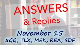 Answers & Replies | Should I Do More Reaction Videos and Much More