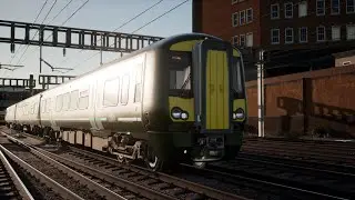 TSW4 Train Driver Journey ECS Movement From London Paddington To West Ealing #publictransport #tsw4