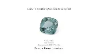 1.62CTS Sparkling Cushion Blue Spinel