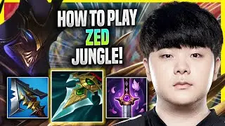 LEARN HOW TO PLAY ZED JUNGLE LIKE A PRO! - DK Canyon Plays Zed JUNGLE vs Lee Sin! | Season 2022