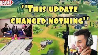 STREAMERS PLAY THE *NEW* CORNY COMPLEX FINAL FORTNITE SEASON UPDATE!