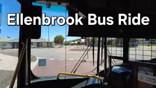 [4K] Ellenbrook Bus Ride - Western Australia