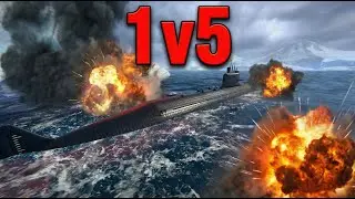 CN Type 039C Solo 1v5 | Modern Warships