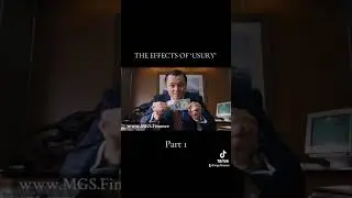 The Effects of &lsquo;Usury&rsquo; (Part 1)