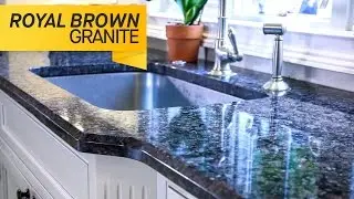 Royal Brown Granite Kitchen Countertops